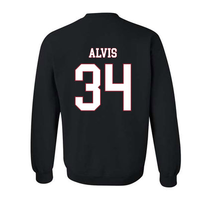 Troy - NCAA Football : Jeremiah Alvis - Classic Shersey Crewneck Sweatshirt-1