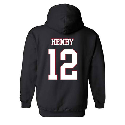 Troy - NCAA Football : Trent Henry - Classic Shersey Hooded Sweatshirt-1