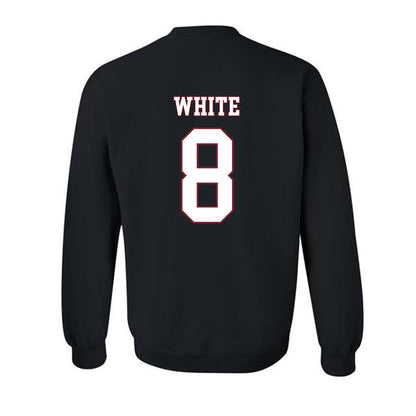 Troy - NCAA Football : jaquez white - Classic Shersey Crewneck Sweatshirt-1