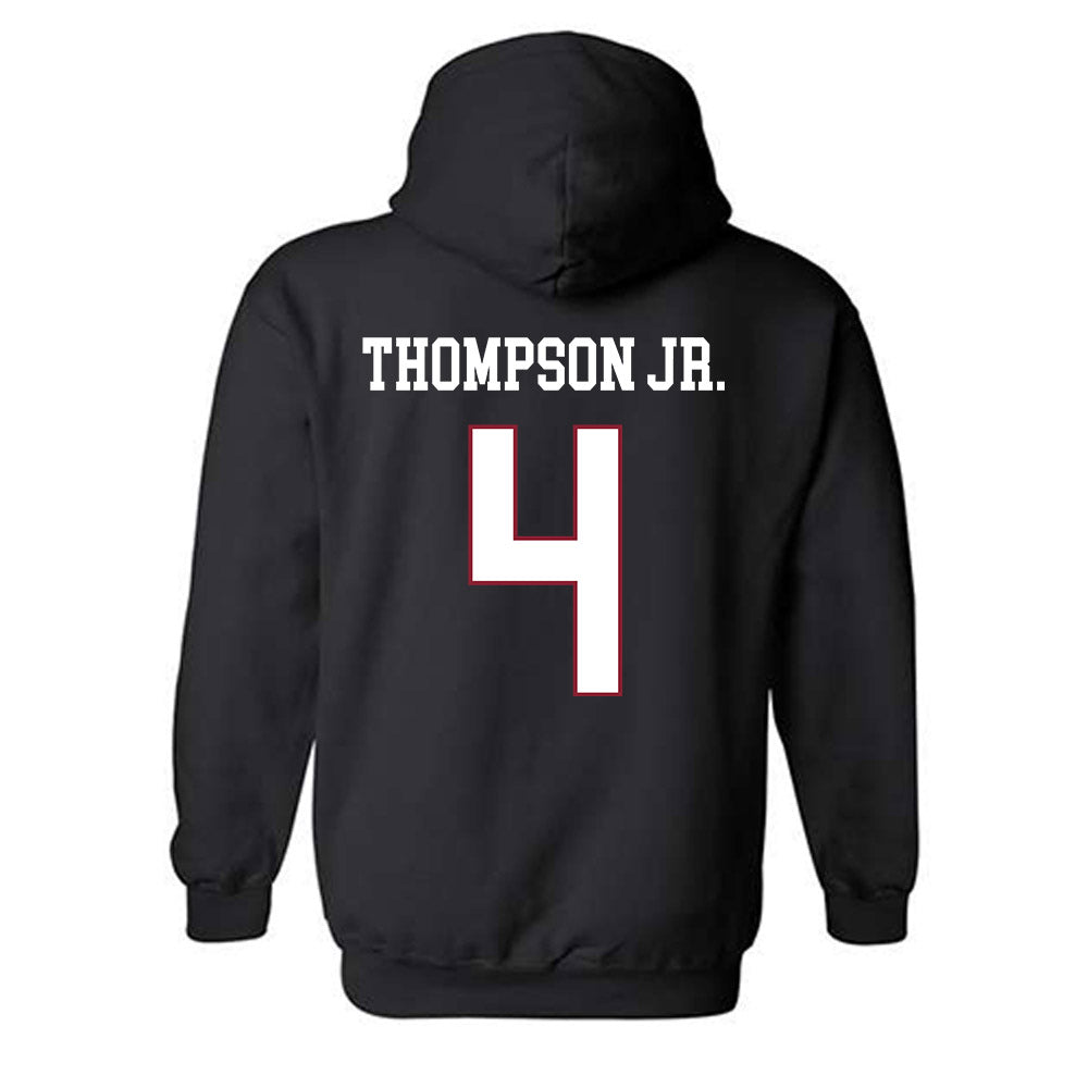 Troy - NCAA Football : TJ Thompson Jr. - Classic Shersey Hooded Sweatshirt-1