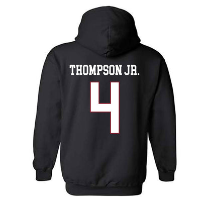 Troy - NCAA Football : TJ Thompson Jr. - Classic Shersey Hooded Sweatshirt-1