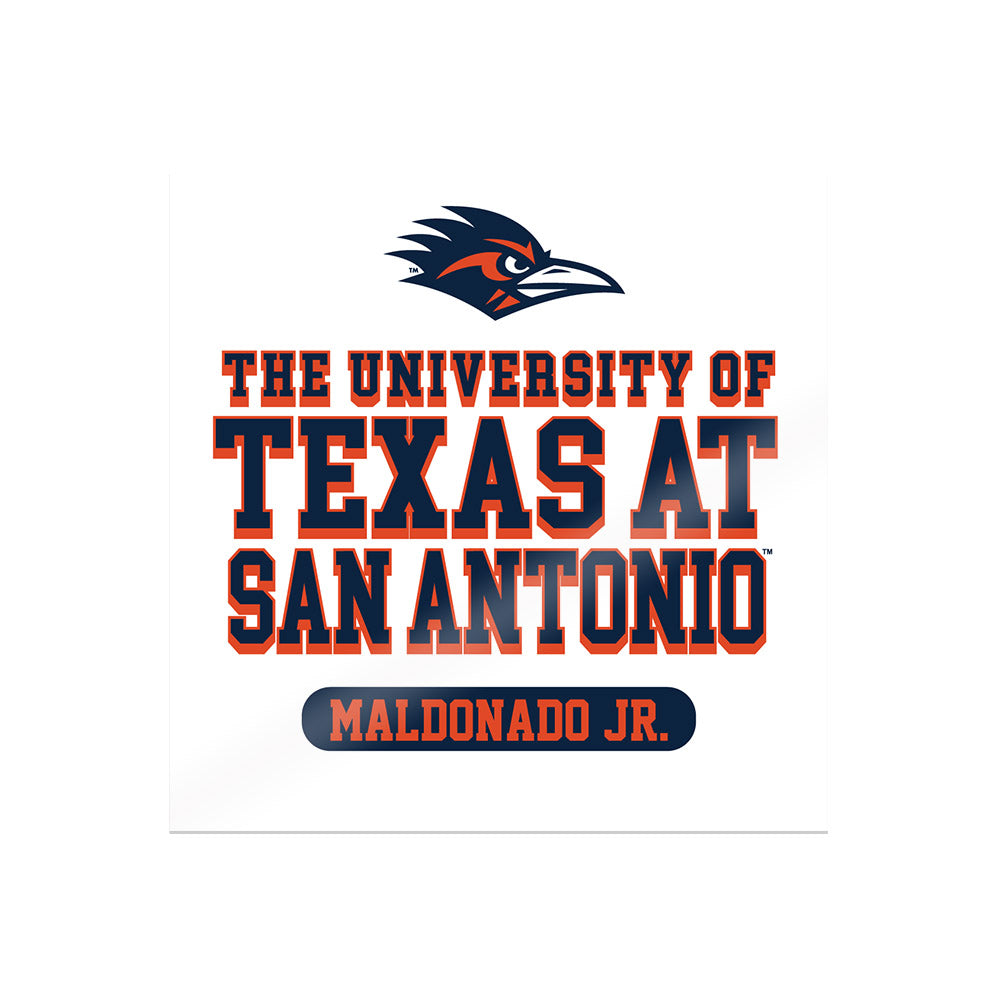 UTSA - NCAA Baseball : John Maldonado Jr. - Sticker-0