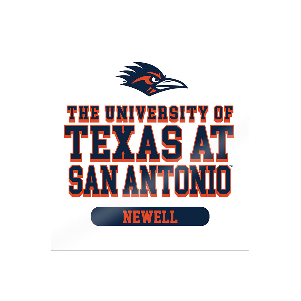 UTSA - NCAA Football : Elijah Newell - Sticker-0