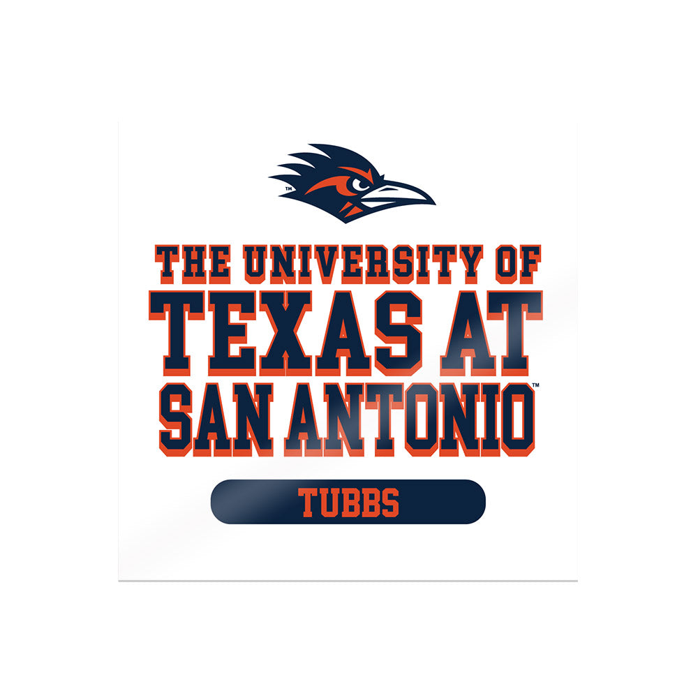 UTSA - NCAA Men's Track & Field : Gabriel Tubbs - Sticker-0
