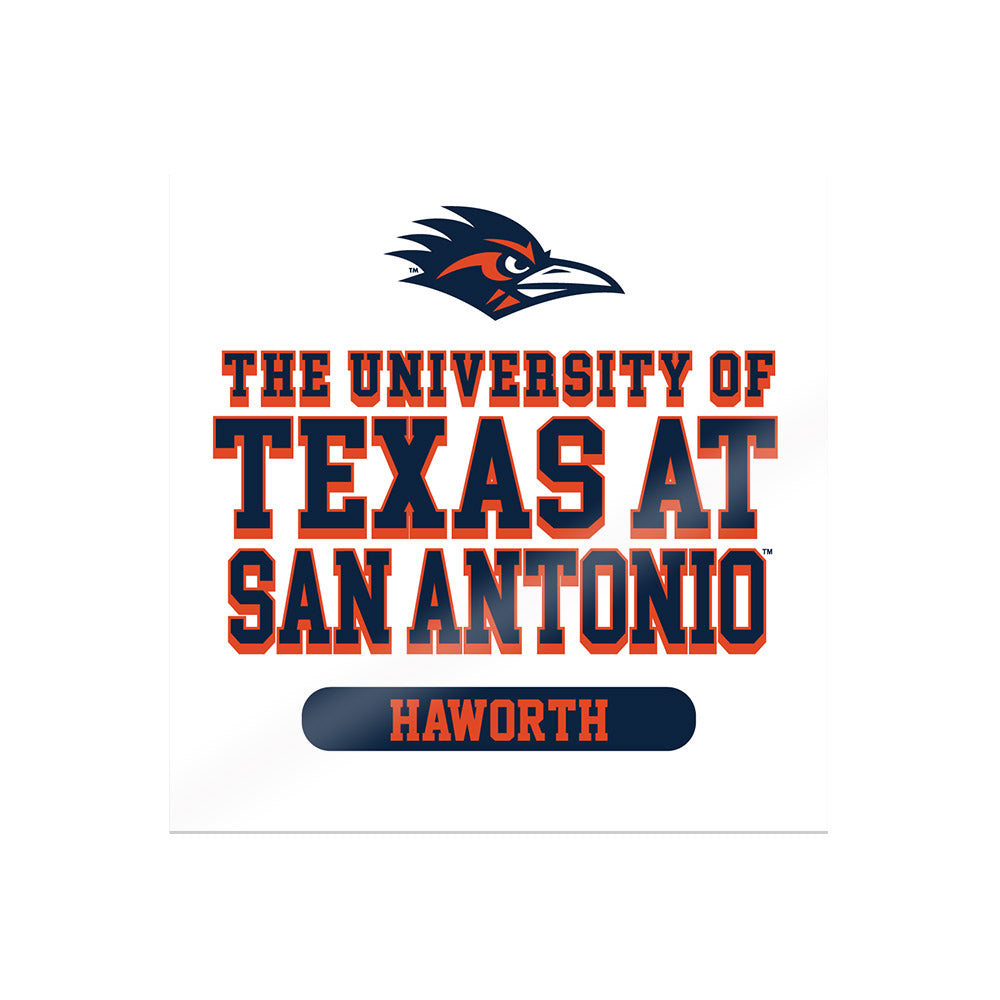 UTSA - NCAA Baseball : Lane Haworth - Sticker-0
