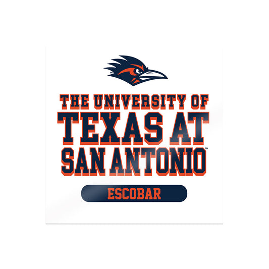 UTSA - NCAA Football : Tristan Escobar - Sticker-0