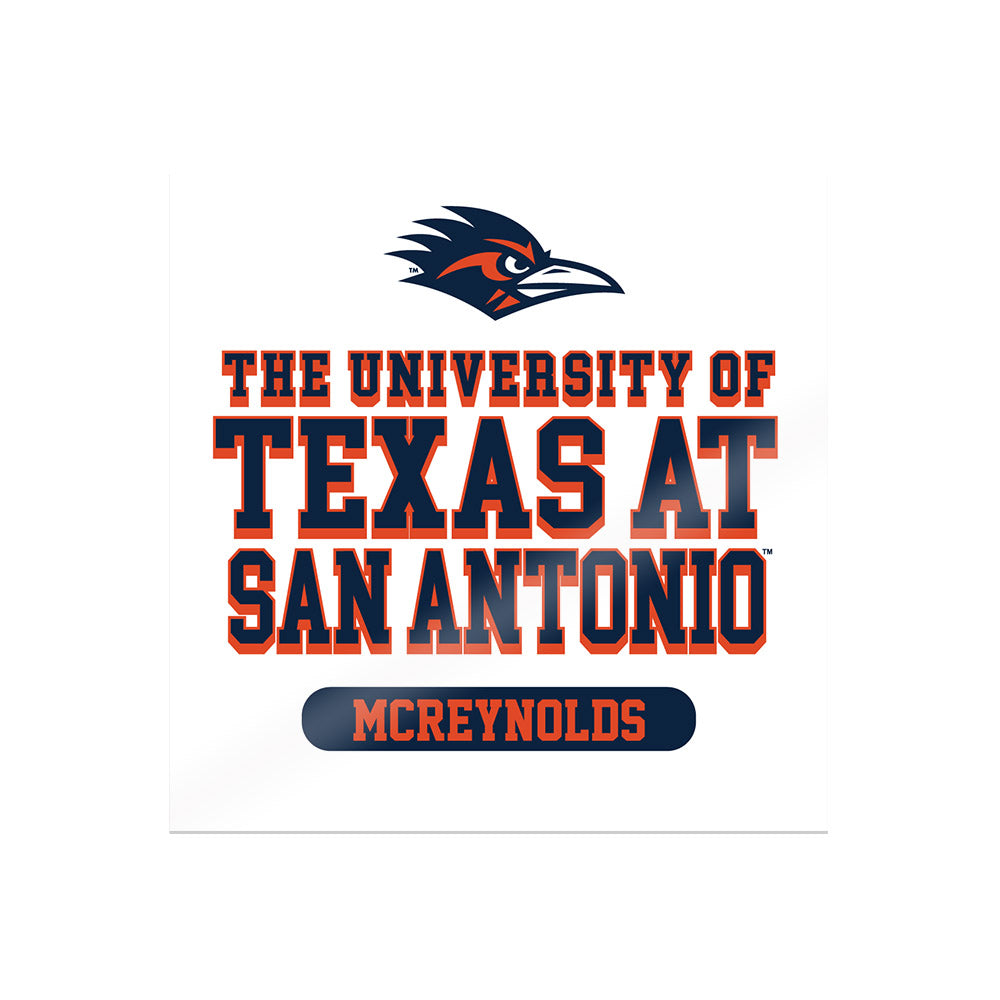 UTSA - NCAA Softball : Sydney McReynolds - Sticker-0