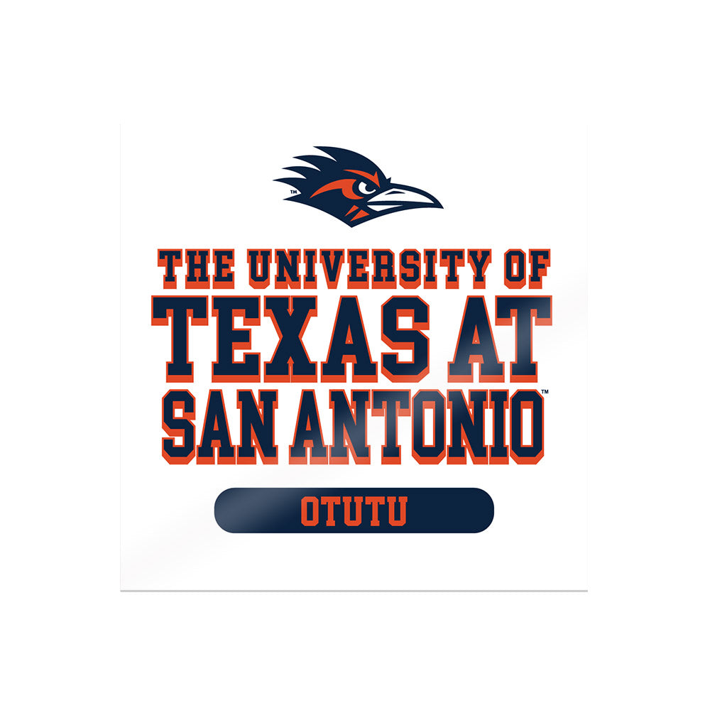 UTSA - NCAA Football : Chidera Otutu - Sticker-0