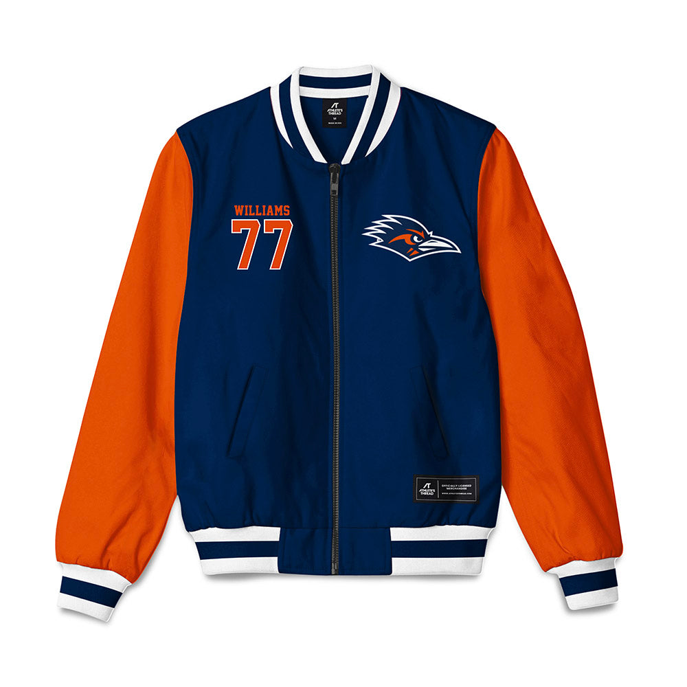 UTSA - NCAA Football : Devron Williams - Bomber Jacket-0