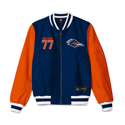 UTSA - NCAA Football : Devron Williams - Bomber Jacket-0