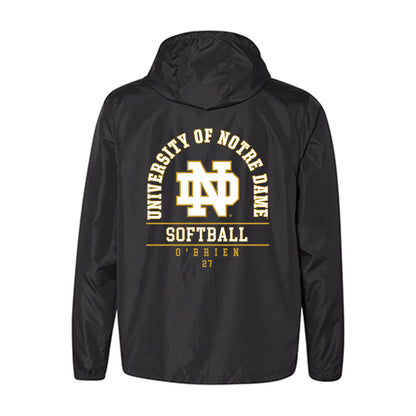 Notre Dame - NCAA Softball : Caroline O'Brien - Windbreaker