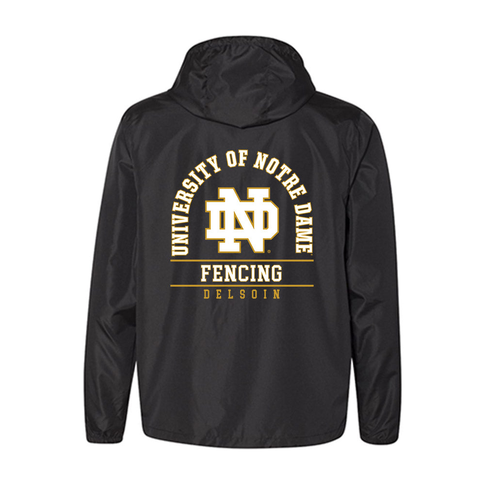 Notre Dame - NCAA Women's Fencing : Chelsea Delsoin - Windbreaker