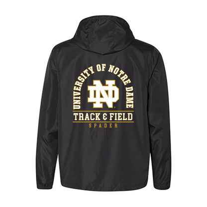 Notre Dame - NCAA Men's Track & Field : Travis Spader - Windbreaker