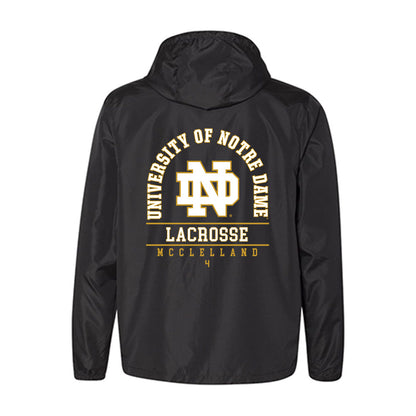 Notre Dame - NCAA Women's Lacrosse : Ellie McClelland - Windbreaker-1