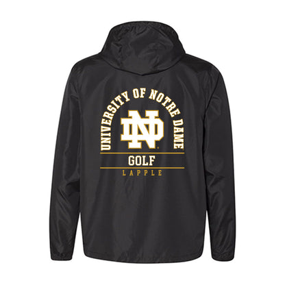 Notre Dame - NCAA Women's Golf : Alexsandra Lapple - Windbreaker-1