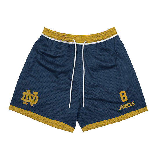 Notre Dame - NCAA Men's Ice Hockey : Justin Janicke - Shorts