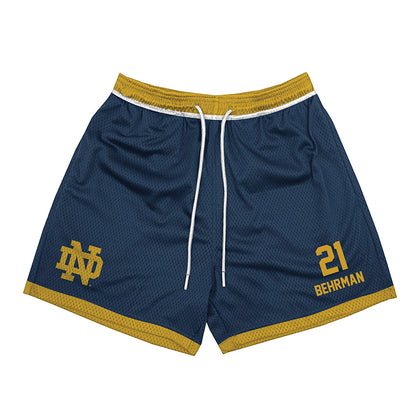 Notre Dame - NCAA Men's Lacrosse : Brock Behrman - Shorts