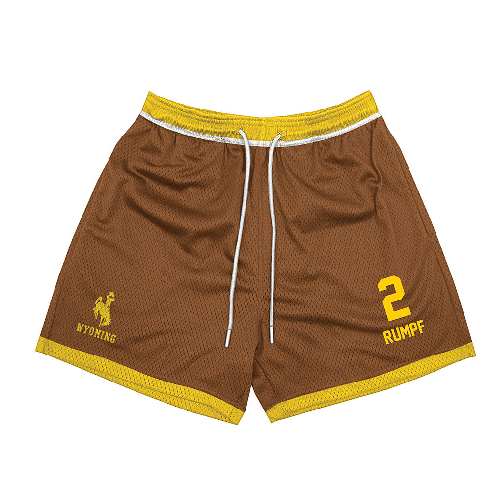 Wyoming - NCAA Women's Basketball : Jane Rumpf - Shorts-0