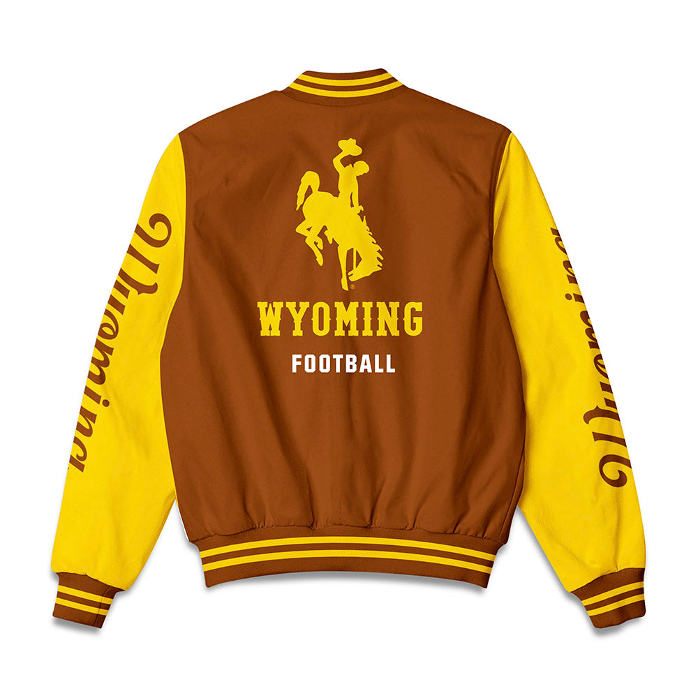 Wyoming - NCAA Football : Dainsus Miller - Bomber Jacket-1