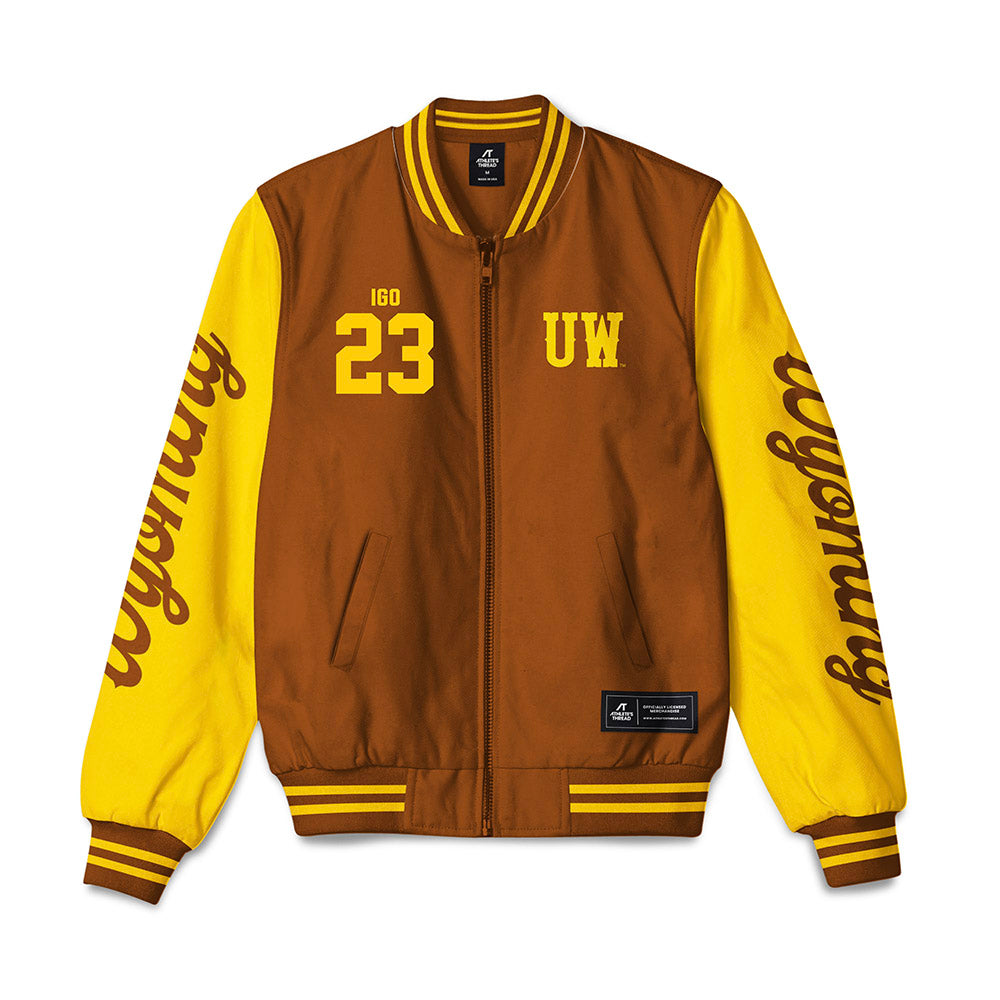 Wyoming - NCAA Women's Basketball : Joslin Igo - Bomber Jacket