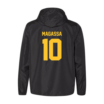 Wyoming - NCAA Men's Basketball : Abou Magassa - Windbreaker-1