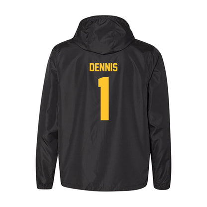 Wyoming - NCAA Men's Basketball : Damarion Dennis - Windbreaker-1