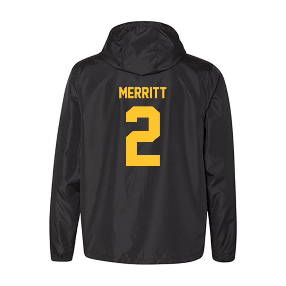 Wyoming - NCAA Football : Caleb Merritt - Windbreaker-1