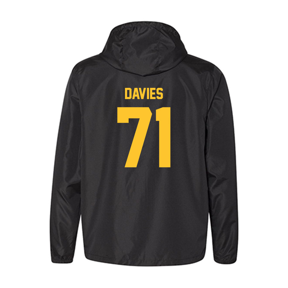 Wyoming - NCAA Football : Jake Davies - Windbreaker