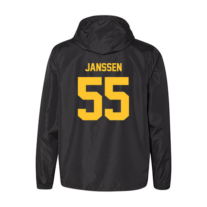 Wyoming - NCAA Football : Kalvin Janssen - Windbreaker-1
