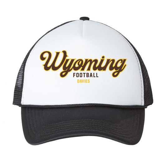 Wyoming - NCAA Football : Jake Davies - Trucker Hat