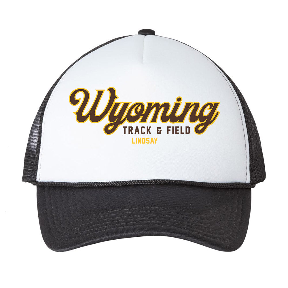 Wyoming - NCAA Men's Track & Field : Geoffrey Lindsay - Trucker Hat-0