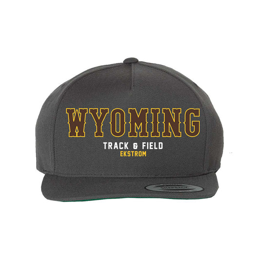 Wyoming - NCAA Men's Track & Field : Bradley Ekstrom - Snapback Hat-0