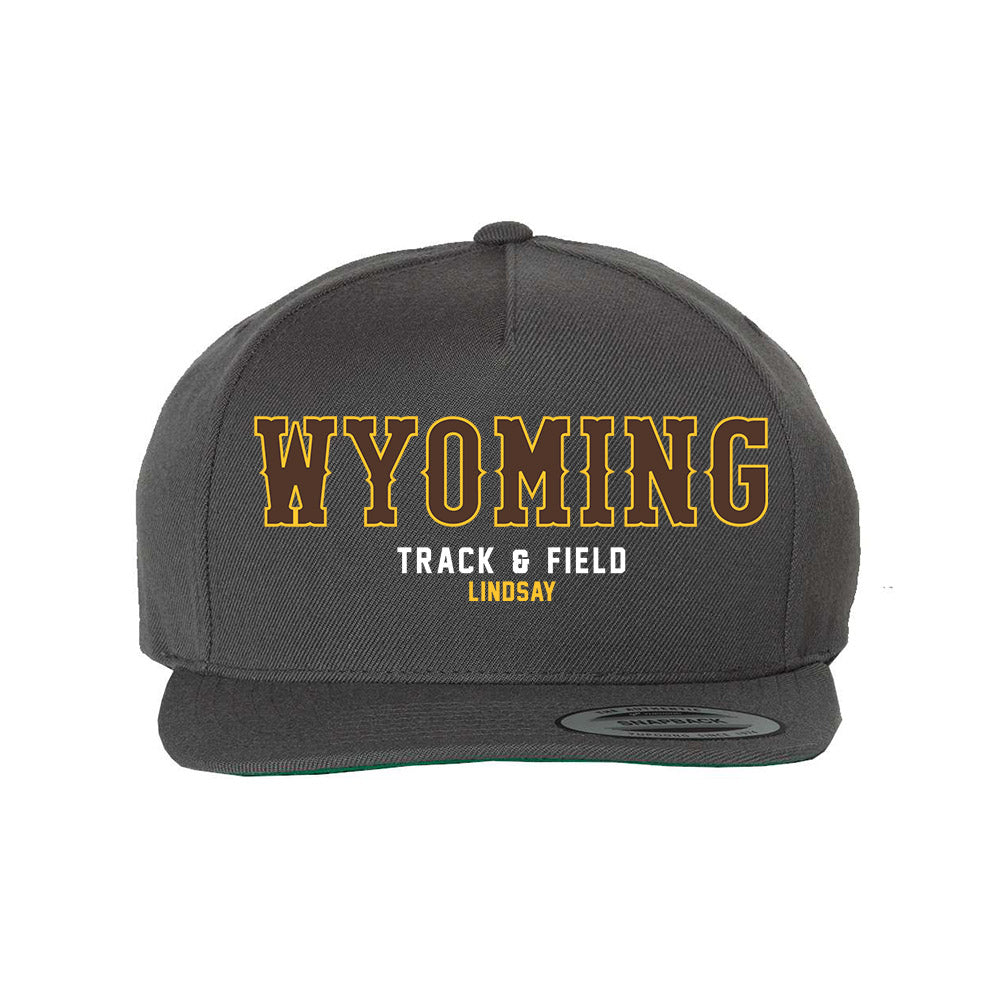 Wyoming - NCAA Men's Track & Field : Geoffrey Lindsay - Snapback Hat-0