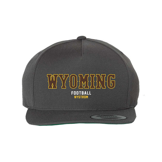 Wyoming - NCAA Football : Tyler Nystrom - Snapback Hat