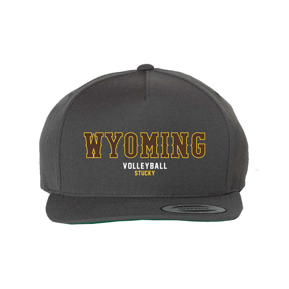 Wyoming - NCAA Women's Volleyball : Maddy Stucky - Snapback Hat