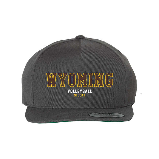 Wyoming - NCAA Women's Volleyball : Maddy Stucky - Snapback Hat