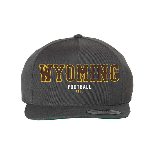 Wyoming - NCAA Football : Ian Bell - Snapback Hat-0