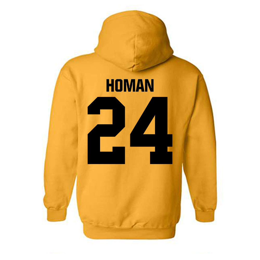 FHSU - NCAA Men's Basketball : Tory Homan - Classic Shersey Hooded Sweatshirt-1