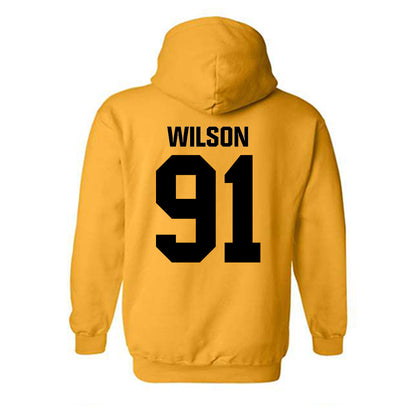 FHSU - NCAA Football : Jakolbi Wilson - Classic Shersey Hooded Sweatshirt-1