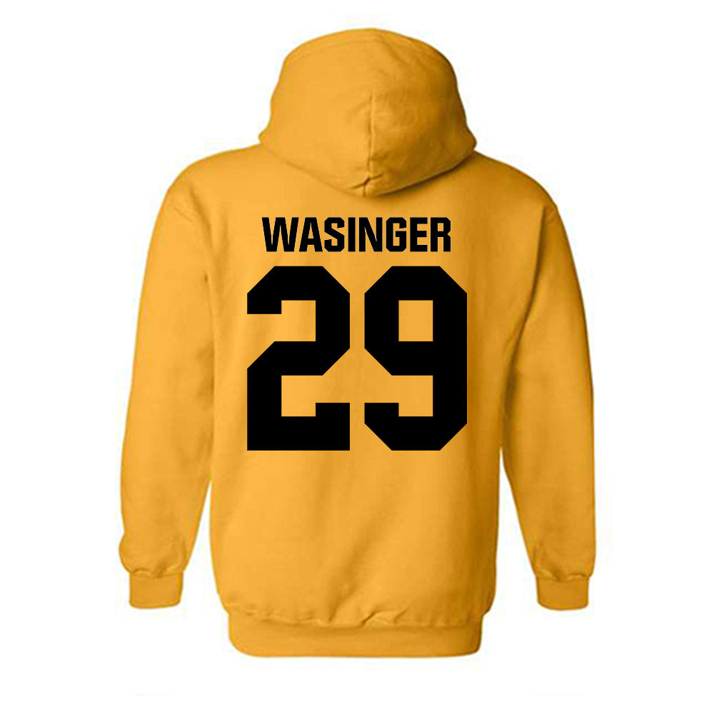 FHSU - NCAA Baseball : Carson Wasinger - Classic Shersey Hooded Sweatshirt-1