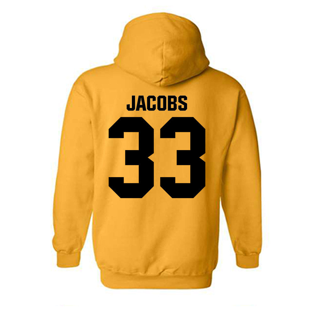 FHSU - NCAA Baseball : Brett Jacobs - Classic Shersey Hooded Sweatshirt-1