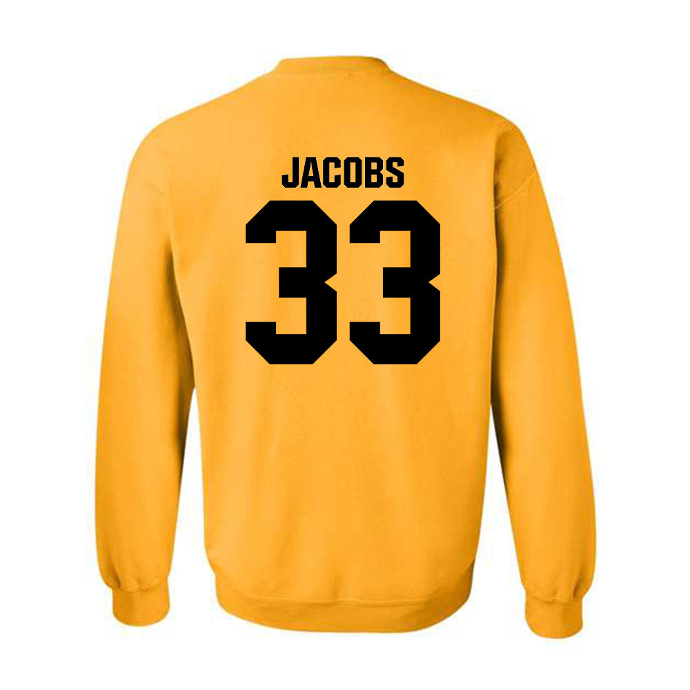 FHSU - NCAA Baseball : Brett Jacobs - Classic Shersey Crewneck Sweatshirt-1