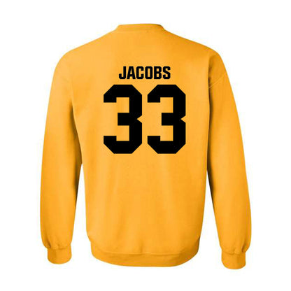 FHSU - NCAA Baseball : Brett Jacobs - Classic Shersey Crewneck Sweatshirt-1