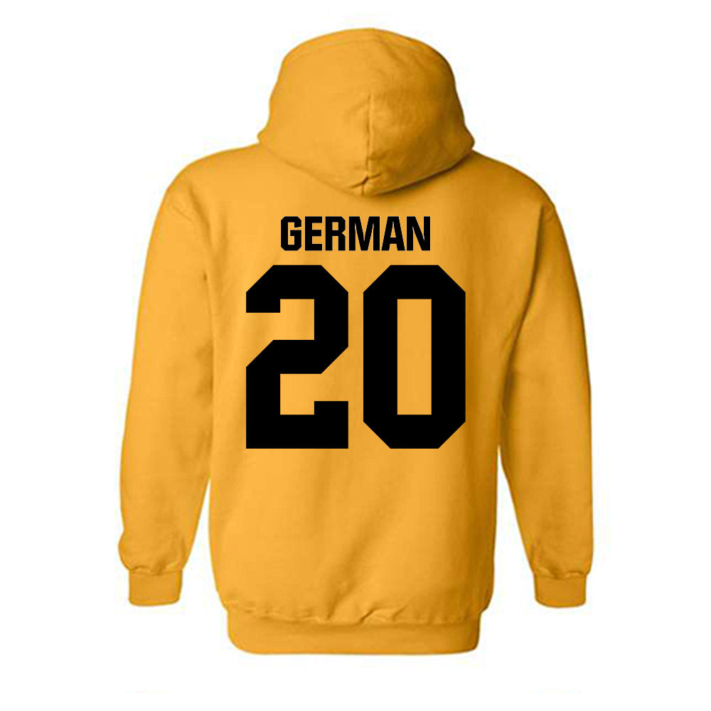 FHSU - NCAA Men's Soccer : Marcos German - Classic Shersey Hooded Sweatshirt-1