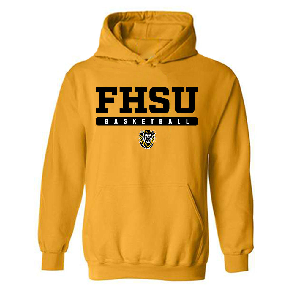 FHSU - NCAA Men's Basketball : Muhamed Kante - Classic Shersey Hooded Sweatshirt-0