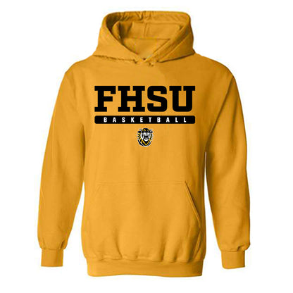 FHSU - NCAA Men's Basketball : Muhamed Kante - Classic Shersey Hooded Sweatshirt-0