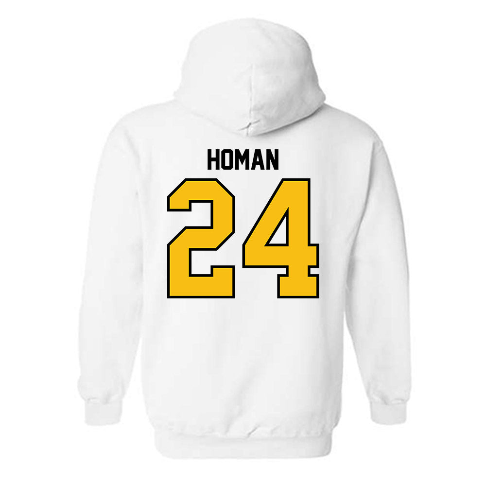 FHSU - NCAA Men's Basketball : Tory Homan - Classic Shersey Hooded Sweatshirt-1