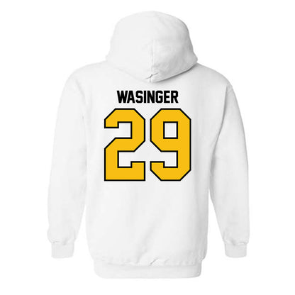 FHSU - NCAA Baseball : Carson Wasinger - Classic Shersey Hooded Sweatshirt-1