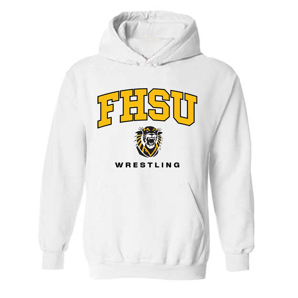 FHSU - NCAA Wrestling : Ender Rider - Classic Shersey Hooded Sweatshirt-0