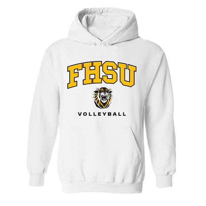 FHSU - NCAA Women's Volleyball : Abrey Galt - Classic Shersey Hooded Sweatshirt-0